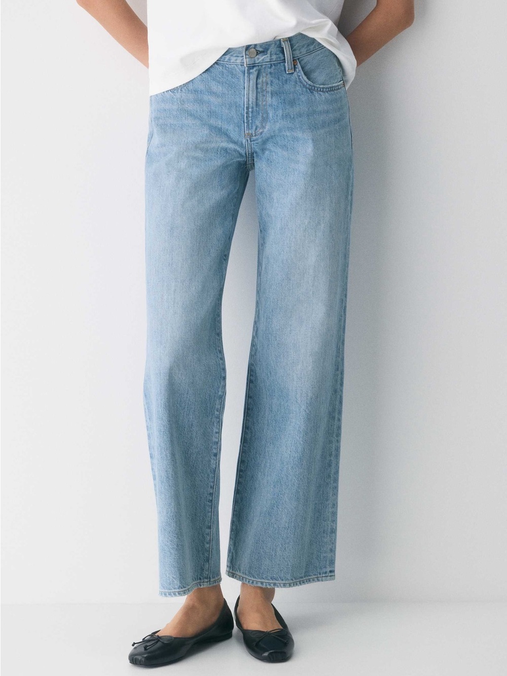 Aritzia Denim Forum Farrah Wide-Leg Jeans